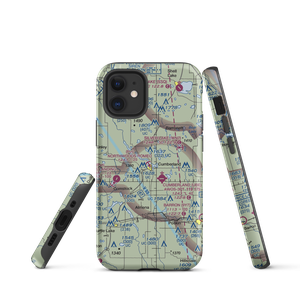 Northwoods Romeo Seaplane Base (4WI3) VFR Sectional  Tough iPhone Case