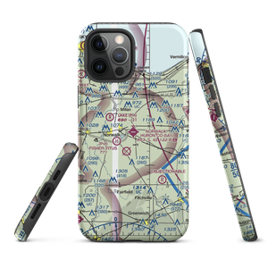 Norwalk Huron County Airport (5A1) VFR Sectional  Tough iPhone Case