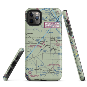 Norwich Airport (49K) VFR Sectional  Tough iPhone Case