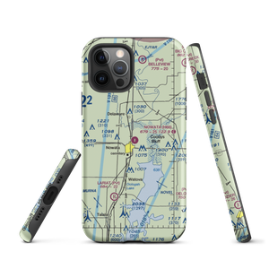 Nowata Municipal Airport (H66) VFR Sectional  Tough iPhone Case