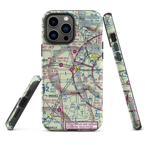 Nueces County Airport (RBO) VFR Sectional  Tough iPhone Case