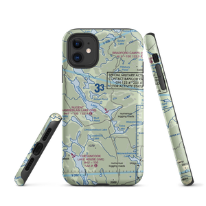 Nugent Chamberlain Lake Seaplane Base (39B) VFR Sectional  Tough iPhone Case