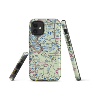 Nuttall Airport (US-0233) VFR Sectional  Tough iPhone Case