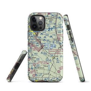 Nuttall Airport (US-0233) VFR Sectional  Tough iPhone Case
