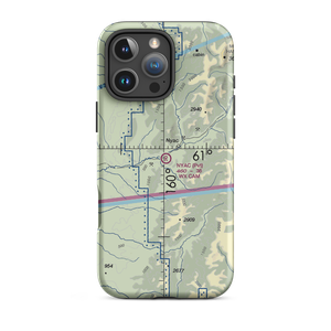 Nyac Airport (ZNC) VFR Sectional  Tough iPhone Case