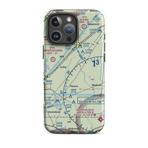 O K Flying Club Inc Airport (28IS) VFR Sectional  Tough iPhone Case