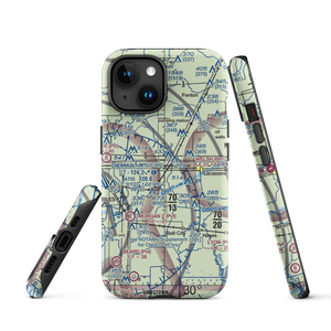 O'Brien Flying Service Airport (LA71) VFR Sectional  Tough iPhone Case