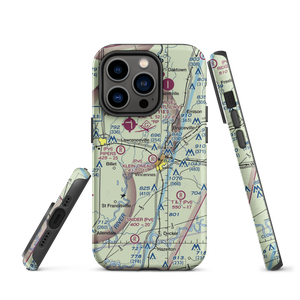 O'Neal Airport (OEA) VFR Sectional  Tough iPhone Case