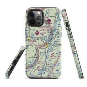 O'Neal Airport (OEA) VFR Sectional  Tough iPhone Case