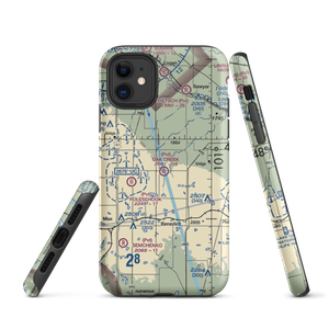 Oak Creek Airport (70ND) VFR Sectional  Tough iPhone Case