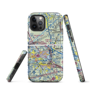 Oak Harbor Seaplane Base (FA73) VFR Sectional  Tough iPhone Case