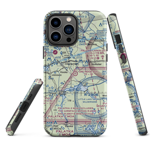 Oak Ridge Airport (FL82) VFR Sectional  Tough iPhone Case