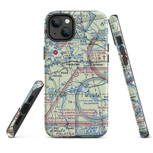 Oak Ridge Airport (FL82) VFR Sectional  Tough iPhone Case