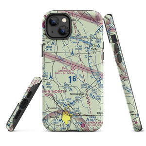 Oak Ridge Plantation Airport (13GA) VFR Sectional  Tough iPhone Case