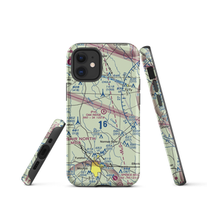 Oak Ridge Plantation Airport (13GA) VFR Sectional  Tough iPhone Case