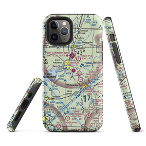 Oakbrook Airport (47WI) VFR Sectional  Tough iPhone Case