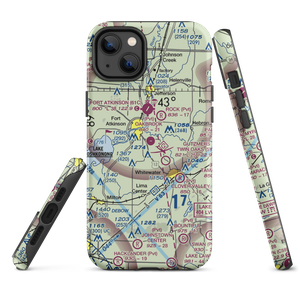 Oakbrook Airport (47WI) VFR Sectional  Tough iPhone Case