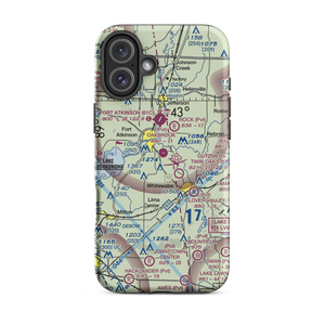 Oakbrook Airport (47WI) VFR Sectional  Tough iPhone Case