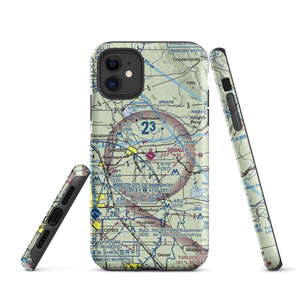 Oakdale Airport (O27) VFR Sectional  Tough iPhone Case