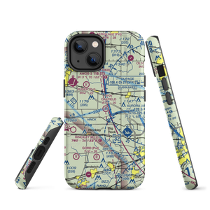 Oakfield RLA Airport (IL85) VFR Sectional  Tough iPhone Case