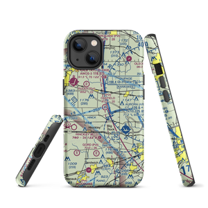 Oakfield RLA Airport (IL85) VFR Sectional  Tough iPhone Case