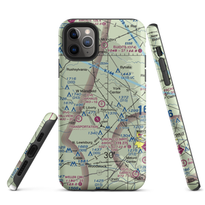 Oakhaus Landing Airport (5OH6) VFR Sectional  Tough iPhone Case