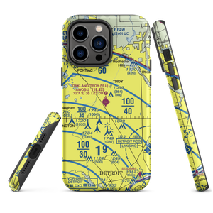 Oakland Troy Airport (VLL) VFR Sectional  Tough iPhone Case
