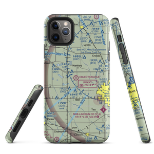 Oakleaf Airport (9SD8) VFR Sectional  Tough iPhone Case