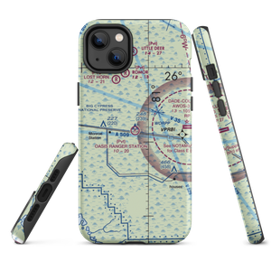 Oasis Ranger Station-U.S. Government Airport (9FL7) VFR Sectional  Tough iPhone Case