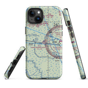 Oasis Ranger Station-U.S. Government Airport (9FL7) VFR Sectional  Tough iPhone Case