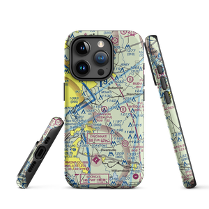 Obannon Creek Aerodrome (OH66) VFR Sectional  Tough iPhone Case