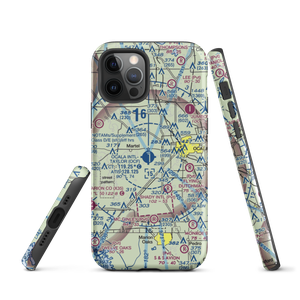 Ocala International Airport - Jim Taylor Field (OCF) VFR Sectional  Tough iPhone Case