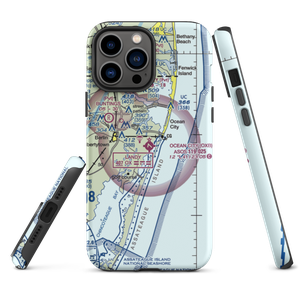 Ocean City Municipal Airport (OXB) VFR Sectional  Tough iPhone Case