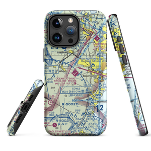 Ocean County Airport (MJX) VFR Sectional  Tough iPhone Case