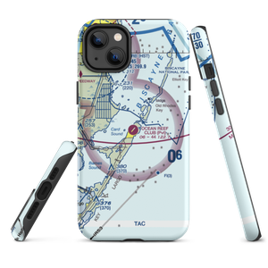 Ocean Reef Club Airport (07FA) VFR Sectional  Tough iPhone Case