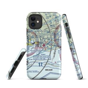 Ocean Springs Airport (5R2) VFR Sectional  Tough iPhone Case