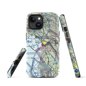 Oceano County Airport (L52) VFR Sectional  Tough iPhone Case