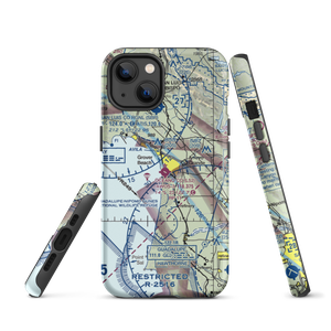 Oceano County Airport (L52) VFR Sectional  Tough iPhone Case