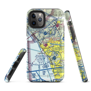 Oceanside Municipal Airport (OKB) VFR Sectional  Tough iPhone Case