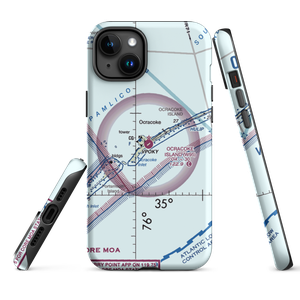 Ocracoke Island Airport (W95) VFR Sectional  Tough iPhone Case