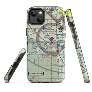 Odegaard Airport (57ND) VFR Sectional  Tough iPhone Case