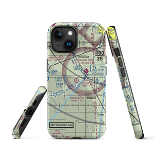 Odegaard Airport (57ND) VFR Sectional  Tough iPhone Case