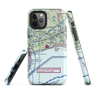 Odell Williamson Municipal Airport (60J) VFR Sectional  Tough iPhone Case