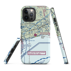 Odell Williamson Municipal Airport (60J) VFR Sectional  Tough iPhone Case