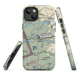 Odessa Municipal Airport (43D) VFR Sectional  Tough iPhone Case