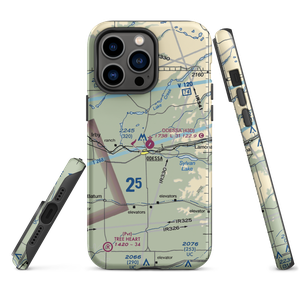 Odessa Municipal Airport (43D) VFR Sectional  Tough iPhone Case