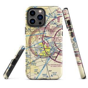 Odessa Schlemeyer Field (ODO) VFR Sectional  Tough iPhone Case