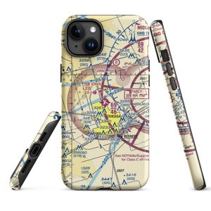 Odessa Schlemeyer Field (ODO) VFR Sectional  Tough iPhone Case