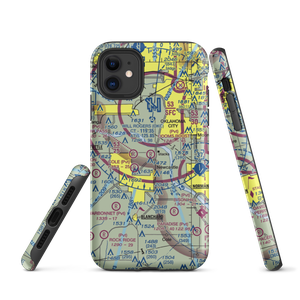 Odom's Roost Airport (76OK) VFR Sectional  Tough iPhone Case