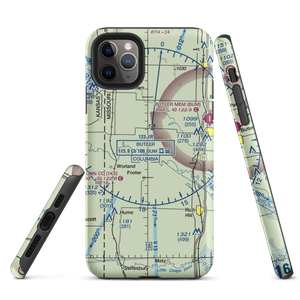 Oerke Enterprises Airport (23MO) VFR Sectional  Tough iPhone Case